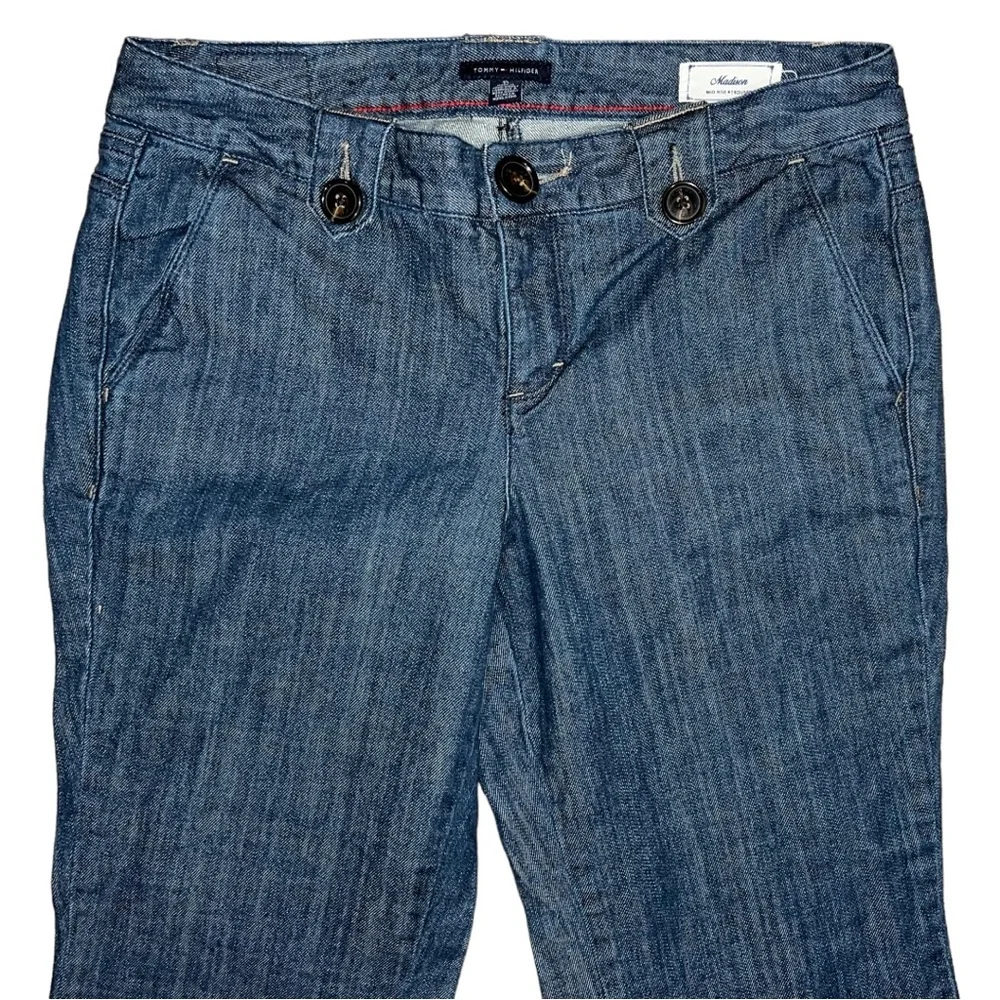Tommy Hilfiger Jeans Women's Size 10 Blue Madison Mid Rise 32x30